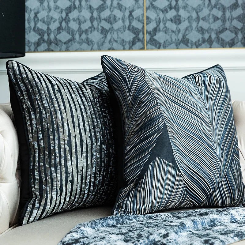 Y&D High Quality Sofa Cushion Cover Luxury Jacquard Throw Pillow Covers Decorative Home  Pillow Throw Pillow Cover for Couch - Image 3